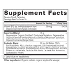 Ancient Nutrition Regenerative Organic Certified Probiotics for Metabolism Support, Healthy Digestion and Immune System Function Support, 50 Billion CFUs* Per Serving, 60 Count