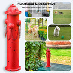 CaliDecor Fire Hydrant for Dogs to Pee On 24" Dog Fire Hydrant Pee Post