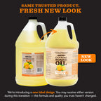 CLARK'S Cutting Board Oil - Food Grade Mineral Oil for Wood Cutting Board - Scented with Orange and Lemon Essential Oils - Butcher Block Conditioner - Restores All Wood - Made in USA, 1 Gallon