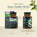 Gaia Herbs Ashwagandha Root - Stress Relief & Sleep Support Supplement - Supports Balanced Energy Levels & Positive Outlook* - 120 Vegan Liquid Phyto-Caps (60 Servings)