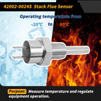 Pool Heater Repair Kit Compatible with Pentair Mastertemp Max-E-Therm Include Switch, Stack Flue Sensor, Thermistor,Replace Number 42002-0024S, 42001-0053S, 42001-0060S, 42002-0025S, 42001-0063S