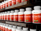 Purely Holistic Red Yeast Rice 1200mg with CoQ10 Supplement & Flush Free Niacin 120 Extra Strength Vegetarian Capsules – Advanced Healthy Heart Formula - Non-Irradiated, Citrinin Free