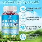 SIGNILIFE AREDS 2 Plus Eye Vitamins-40mg Lutein and 4mg Zeaxanthin with Astaxanthin 12mg,Vitamins C, E, Saffron & DHA - Eyebright,Blue Light Protection,Eye Health Support-160 Softgels