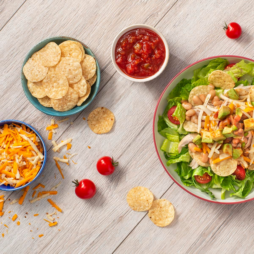 Tostitos Tortilla Chips Chip and Dip Pack, 3 Oz Crispy Rounds and 3.8 Oz Medium Dip, 1 Set