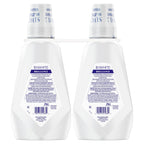 Crest 3D White Mouthwash, Teeth Whitening for Adults, 1L, 2 Pack, Alcohol Free Mouth Rinse, Breath Freshener, Antibacterial, Antiseptic, Bad Breath Treatment, Peroxide Free, Clean Mint