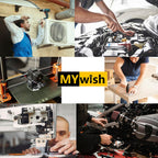 Mywish 900Pcs M3 M4 M5 M6 Metric Screw Assortment, 304 Stainless Steel Nuts and Bolts, Hex Socket Head Cap Metric Bolts/Nuts/Flat Washers Kit Anti Rust 16 Sizes 8mm to 20mm, Hex Wrenches