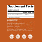 NatureBell 2 Pack Instant Creatine Monohydrate Powder 500g, 5,000mg Per Serving | Micronized, Pure, & Unflavored | Pre-Workout | Keto, Vegan, Filler-Free | 200 Servings (2.2 lb)