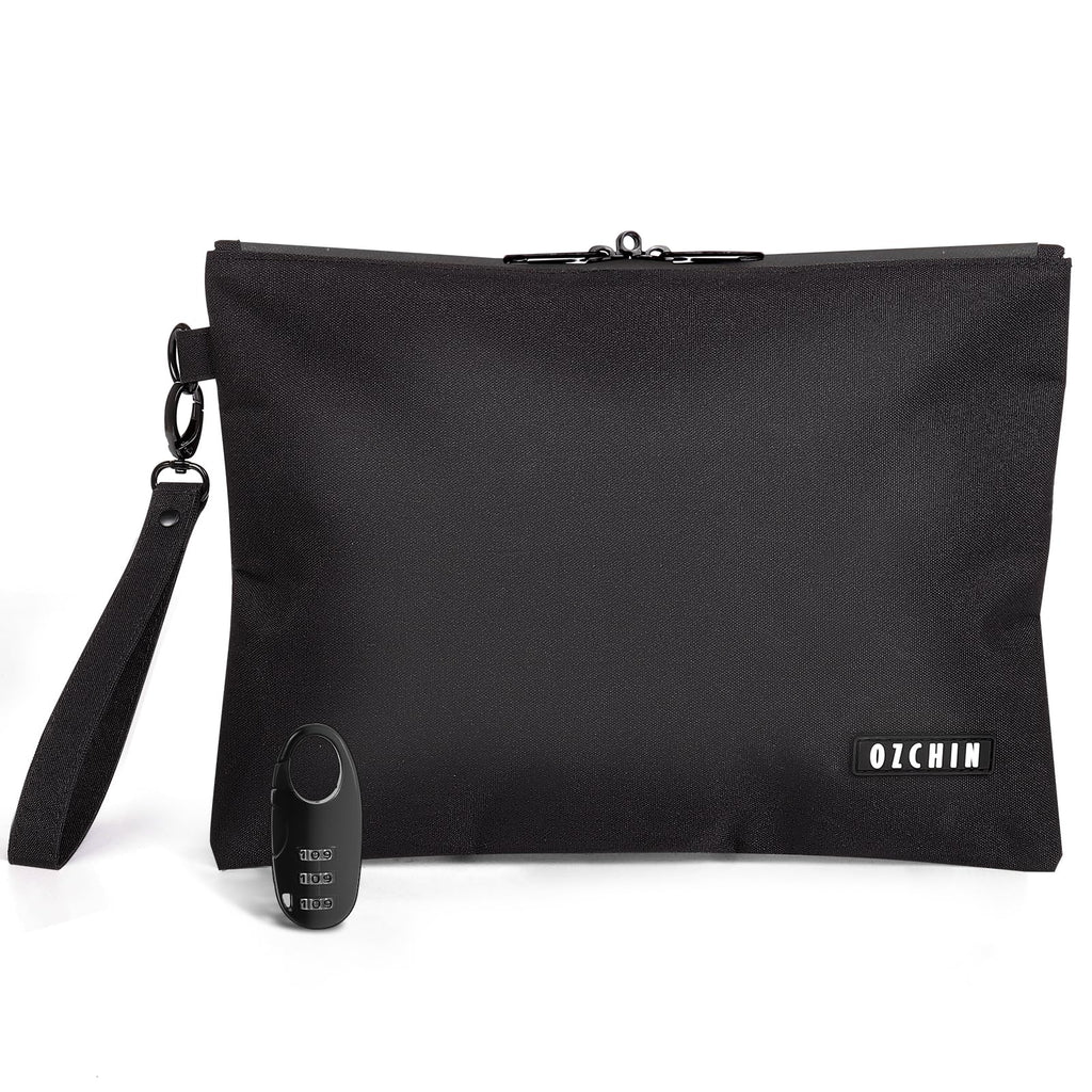 OZCHIN Smell Proof Bag Travel Storage Case Activated Charcoal Pouches Durable Odorless Medicine Organizer