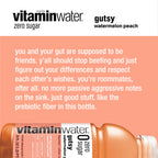 vitaminwater zero sugar gutsy Bottles, 20 fl oz, 12 Pack