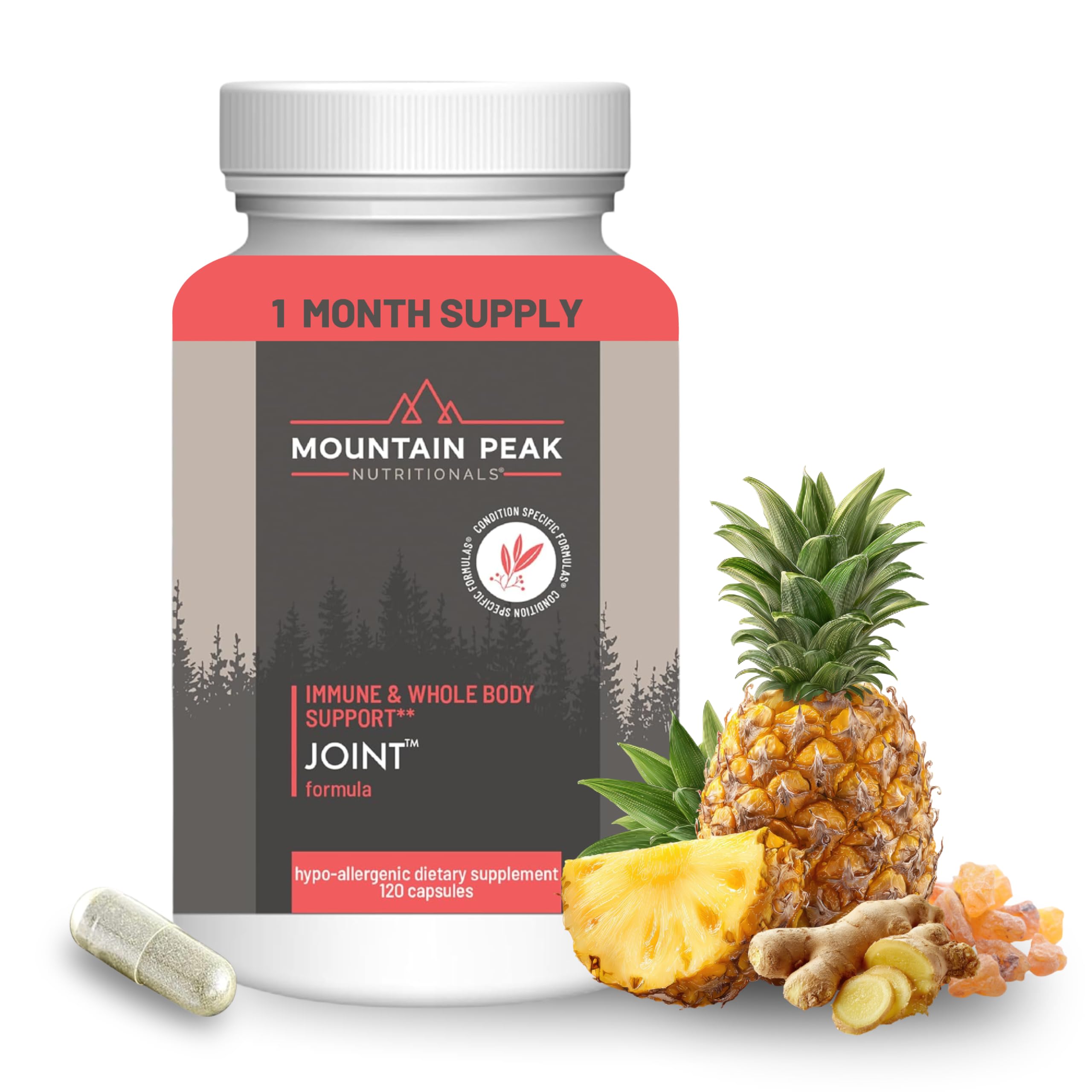 Mountain Peak Nutritionals Joint Formula Glucosamine Boswellia 120ct