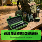 HITEKK High Power Green Laser Pointer | Tactical Long Range Green Laser Pointer | Single Press On/Off Tactical Lazer Pointer | Rechargeable Lazer Pointer and Carrying Case