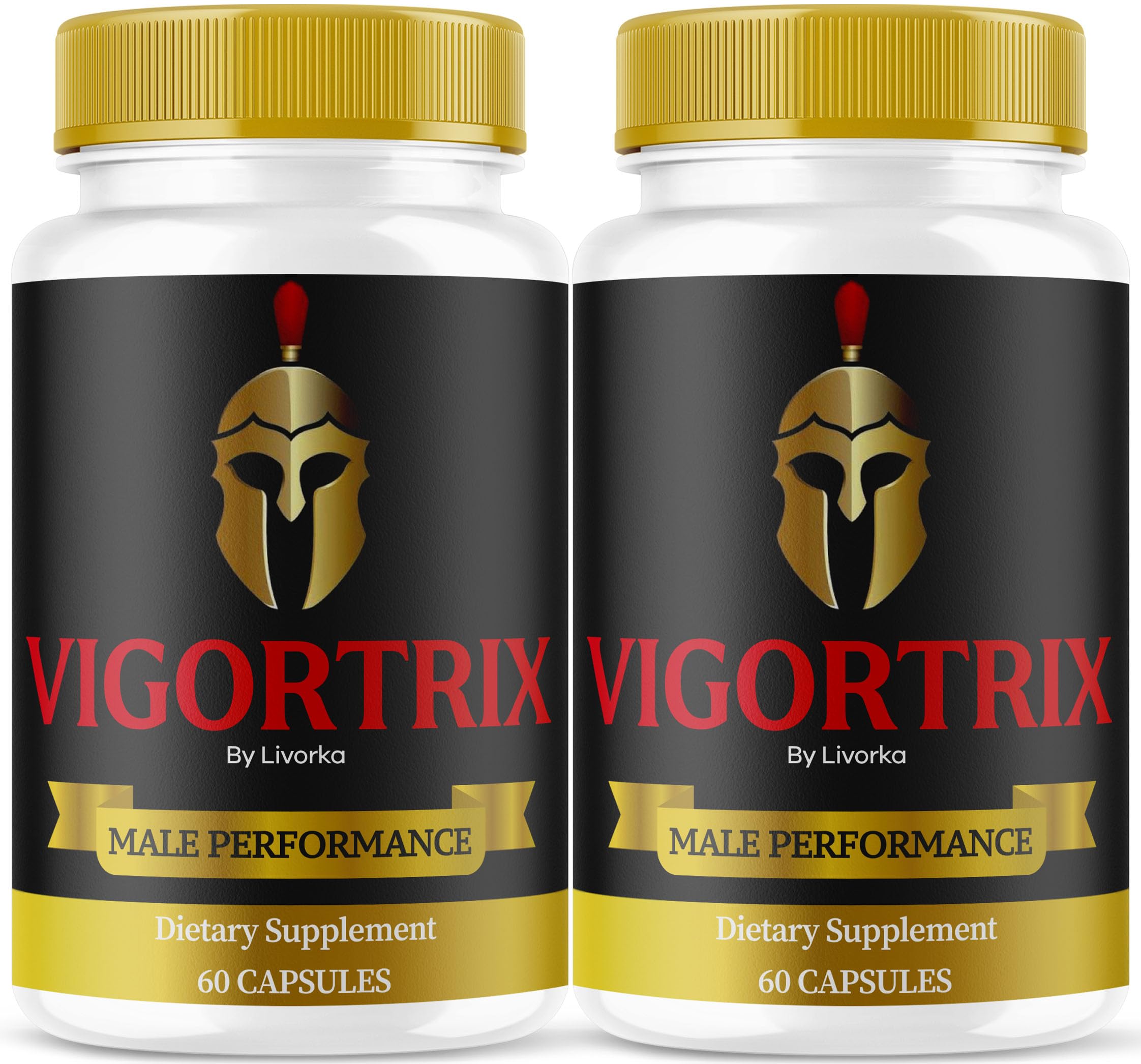 (2 Pack) Vigortrix - Vigortrix Pills Advanced Formula Reviews, 120 Capsules for 2 Months