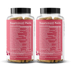 Eu Natural Glow Prenatal Vitamins for Women - 20-in-1 Prenatal Multivitamin with Folate & Vegan DHA - Supports Healthy Pregnancy, Fetal Development & Mom’s Comfort - 120 Vegetarian Capsules