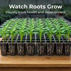Gardzen 10 Pack 40 Cell BPA Free Seed Starter Tray Kit