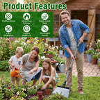 Nisuez Garden Cleaning Shovel, 64" Long Handle Heavy Duty Multifunctional Flat Shovel, Metal Floor Scraper Tool for Weeding, Scraping Moss, Ice & Snow Removal,Edger for Sidewalk, Driveway & Garden