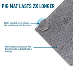 PIG Absorbent Mat Roll | 30" W x 150' L | Lightweight Mat Roll | Absorbs up to 20.1 Gallons per Roll | MAT137