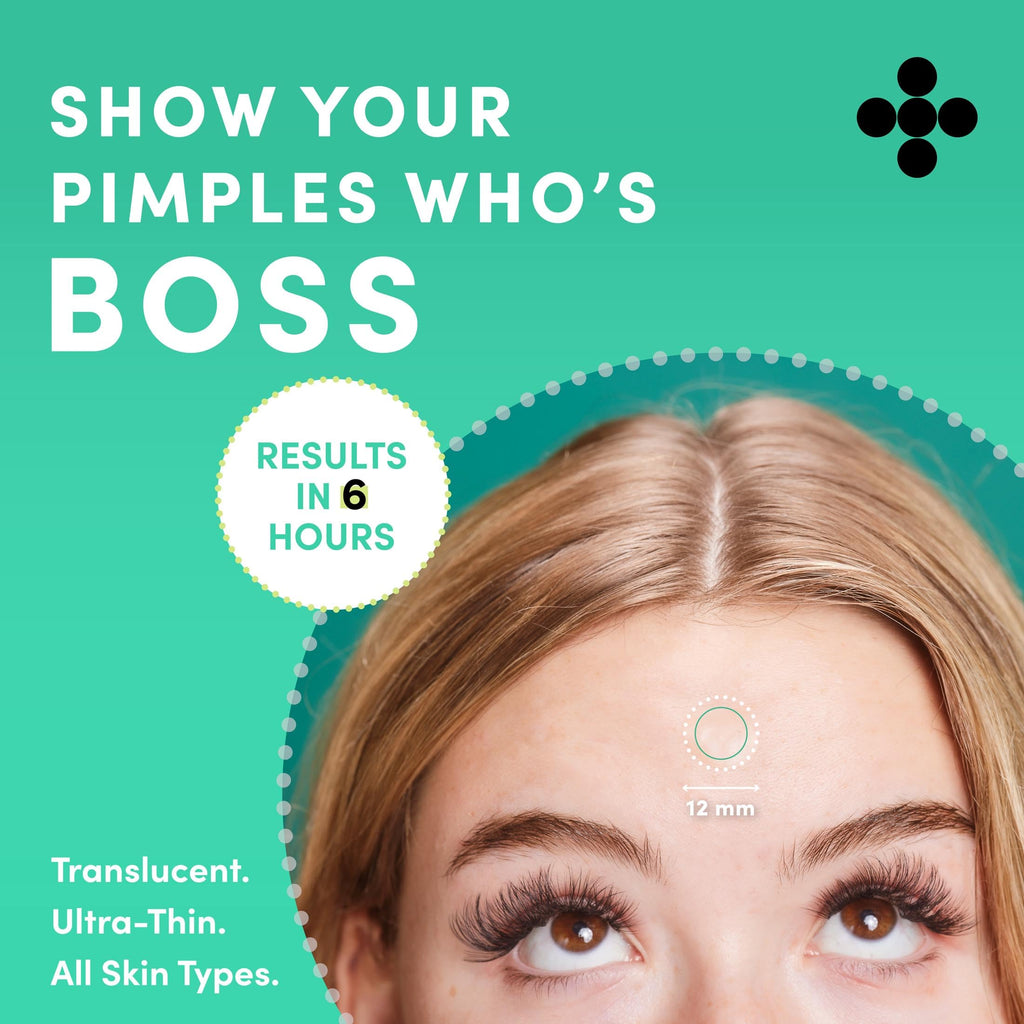 Dots for Spots Pimple Patches For Face - Fast Acting, Translucent Hydrocolloid Zit Patches that Unclog Pores - Korean Skincare - Vegan, Cruelty Free - (120 count)