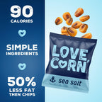 LOVE CORN Fab Four Variety Pack, 0.7oz x 20 Bags, Gluten Free, Vegan