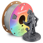 Polymaker Panchroma CoPE 3D Printer Filament, Steel Grey 3D Printing Filament 1.75mm 1kg, Prints Better Than PLA, Enables High Speed Printing, Compatible with Most 3D Printer, Steel Grey