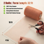 3rd Gen Copper Mesh Rodent Control, 100% Pure Copper Wool for Mice & Slugs