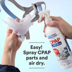 CleanSmart CPAP Disinfectant Spray, Kills 99.9% of Bacteria and Viruses on CPAP Equipment, No Residue, 16 oz (Pack of 2)