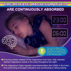 Magnesium Glycinate Gummies for Adults & Kids 4+, Sugar Free Magnesium Bisglycinate Supplement 400/200mg with B6D3, 5HTP, L-Theanine for Sleep & Relaxation, Brain, Muscle, Melatonin Free Gummies,1Pack