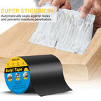 NISHCON Butyl Sealant Tape 4" x 50', Deck Joist Tape for Decking, Waterproof and Anti-Corrosion for Extend Deck Life, 2 Rolls