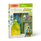 Melissa & Doug Disney Princess Tiana Magnetic Dress-Up Wooden Doll Pretend Play Set (30+ pcs) - FSC Certified