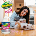 OdoBan Pet Solutions No Rinse Neutral pH Floor Cleaner Concentrate, Made in the USA, Splash O' Citrus Scent, 3 Gallons