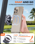 A2C Alloy Magnetic Golf Cart Phone Holder, Unique Golf Accessories for Men