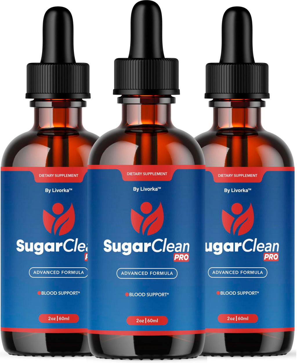 (3 Pack) Sugar Clean Pro Drops - Official SugarClean Pro Advanced Premium Liquid Formula Support - Maximum Strength, Natural Supplement for Overall Health & Wellness Reviews, 3 Bottles for 3 Months