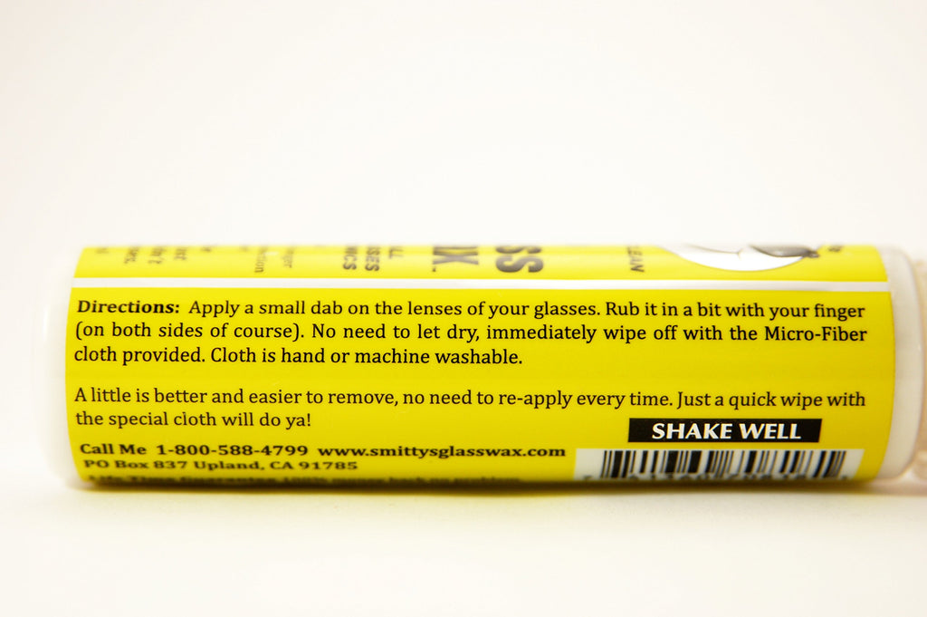Smittys Glass Wax