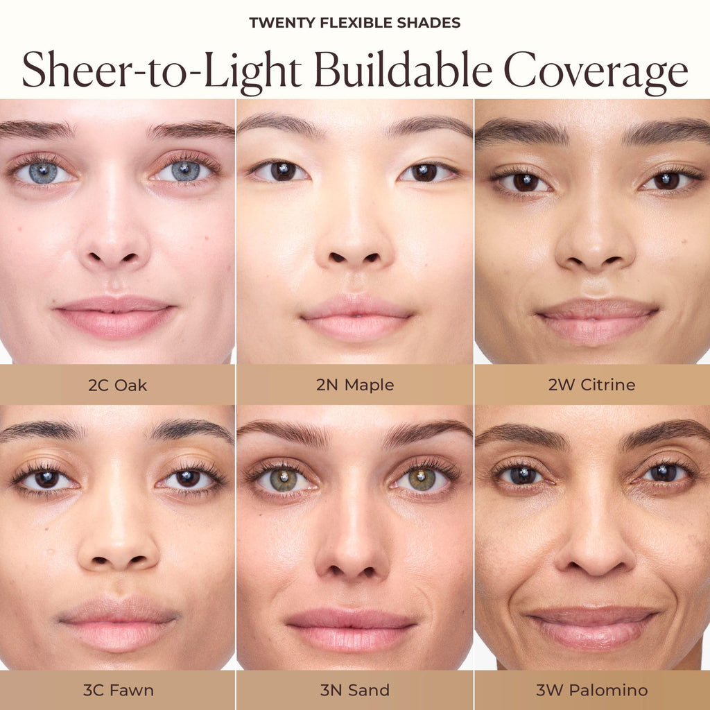 Laura Mercier Tinted Moisturizer Natural Dewy with SPF 30: 24HR+ Hydration, Long Lasting, Sheer to Light, Buildable Coverage, Dewy Finish, Improve Skin Tone and Texture, Skin Tint, Maple