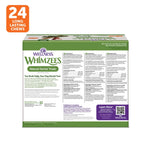 Wellness WHIMZEES Value Pack Natural Dog Dental Treat, Chews, Freshens Breath, Large Size, 50.9 oz Box, 24 Count