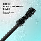 Too Faced Better Than Sex Waterproof Mascara | Volumizing and Lengthening Waterproof Mascara + Hourglass Brush | Formula for Dramatic Lashes | Cruelty-Free Eye Makeup, Black, 0.27 Fl Oz