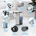Automatic Soap Dispenser, 17oz Touchless Liquid Dish Soap Dispenser Kitchen