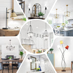 LED Candle Bulbs 40W Equivalent, Dimmable E12 Candelabra Light Bulbs 4W 470Lm Clear Edison LED Bulb, Daylight White 5000K B10 Classic Bright Filament Bulb, Decorative Bulbs for Lamps, Pack of 20