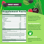 Amazing Grass Greens Superfood Antioxidant: Greens Powder with Organic Spirulina, Beet Root Powder, Elderberry & Probiotics, Sweet Berry, 100 Servings (Packaging May Vary)