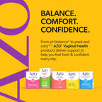 AZO Yeast Plus Dual Yeast Infection Pills Symptom Relief for Women, 120 Ct