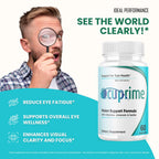 IDEAL PERFORMANCE (2 Pack) Ocuprime for Eyes Supplement Vision Pills (120 Capsules)