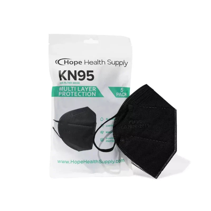 Hope Health Supply 60 masks set KN95 Face Mask Respirator 5-Ply Protective-BLA