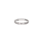 Emporio Armani men's stainless steel bracelet with carabiner, slider or magnetic clasp