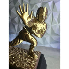 Customizable Heisman Trophy Replica | 10-Inch Personalized College Football Award | 3D-Printed Heisman Trophy
