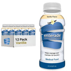 enterade enterade Advanced Oncology 12 Bottles Vanilla, Specially Formulated to Reduce Treatment GI Side Effects, Supportive Care Beverage 8oz