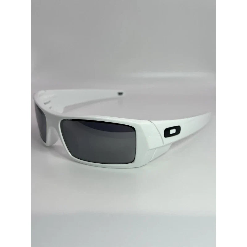 OAKLEY AUTHENTIC CUSTOM GASCAN WHITE FRAME/ BLACK IRIDIUM LENSE
