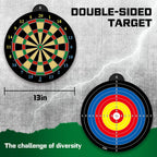 Dart Board - 12pcs Magnetic Darts - Excellent Indoor Game and Party Games