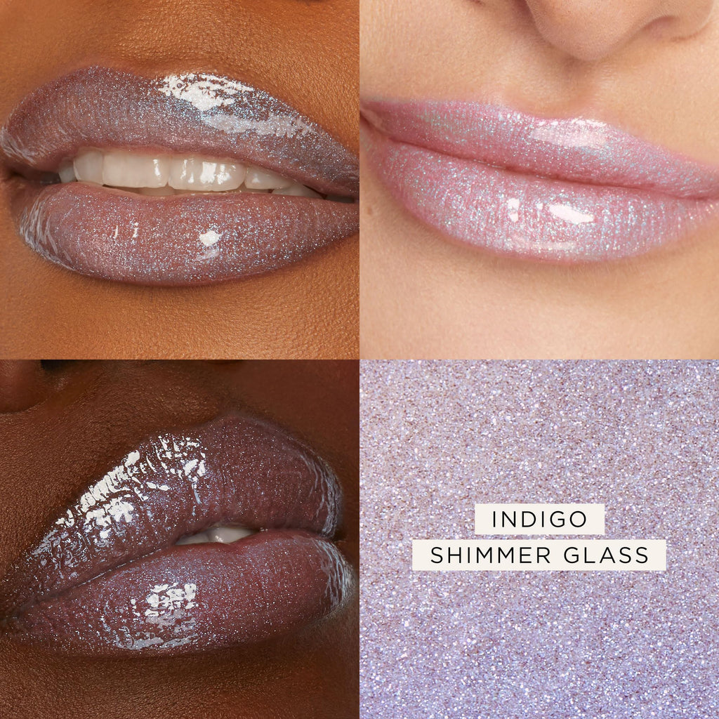 tarte maracuja juicy shimmer glass lip plump – Hydrating & Volumizing Lip Gloss Balm with Hyaluronic Acid & Vitamin E, Plumps & Moisturizes, Vegan & Cruelty-Free, full size, indigo