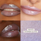 tarte maracuja juicy shimmer glass lip plump – Hydrating & Volumizing Lip Gloss Balm with Hyaluronic Acid & Vitamin E, Plumps & Moisturizes, Vegan & Cruelty-Free, full size, indigo