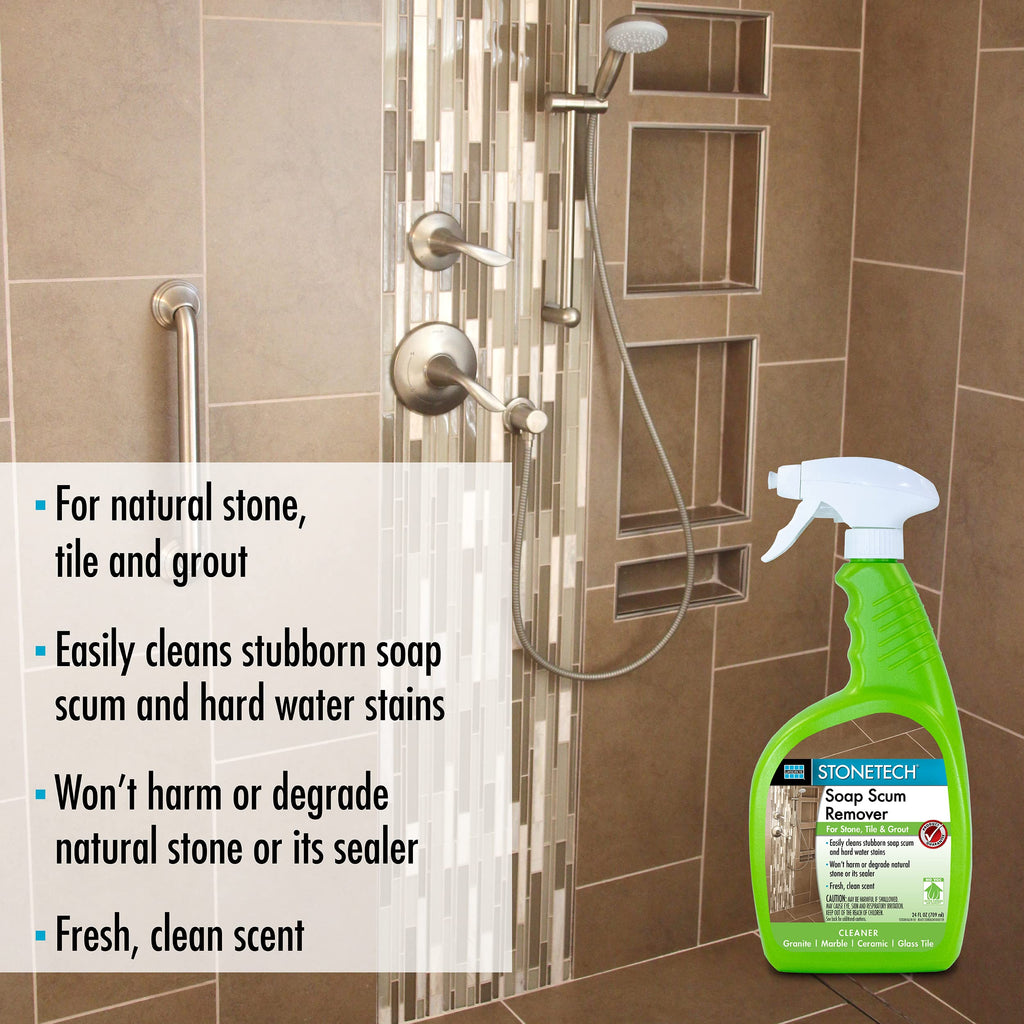 STONETECH Soap Scum Remover, 24OZ (709ML) Spray Bottle