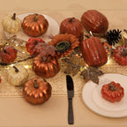 Artgar Pumpkin Decor, 8 PCS Halloween Pumpkin